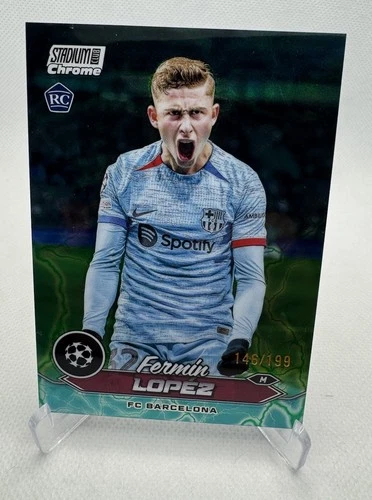 Fermin Lopez 2024 Topps Stadium Club UCC Aqua Electric /199