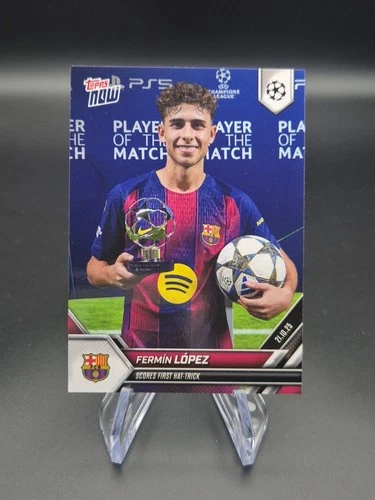 Fermin Lopez 2025 Topps Now UCL