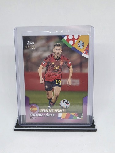 Fermin Lopez 2024 Topps UEFA Euro /25