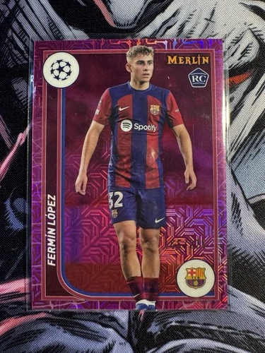 Fermín López 2024 Topps Chrome Merlin Pink Shimmer /275