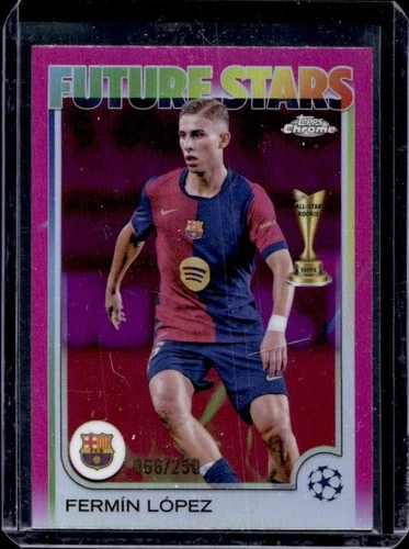 Fermín López 2024 Topps Chrome Pink Refractor /250