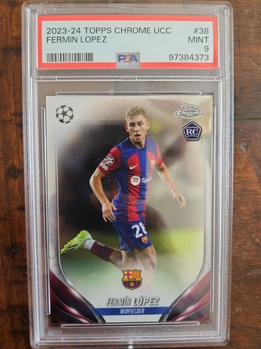 Fermín López 2023 Topps Cromo Competiciones de Clubes UEFA