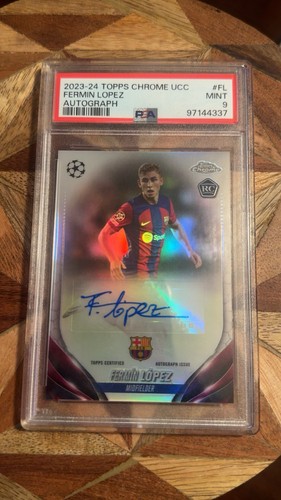 Fermín López 2023 Topps Cromo Competiciones de Clubes UEFA