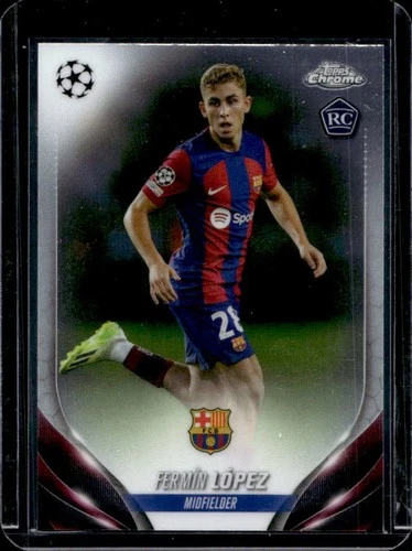 Fermín López 2023 Topps Cromo UEFA