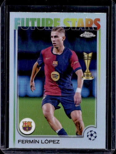 Fermín López 2024 Topps Cromo UEFA Refractor