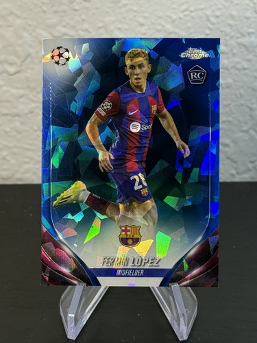 Fermín López 2023 Topps Cromo UEFA Zafiro