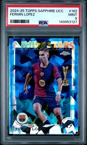 Fermín López 2024 Topps Cromo Zafiro UEFA Zafiro