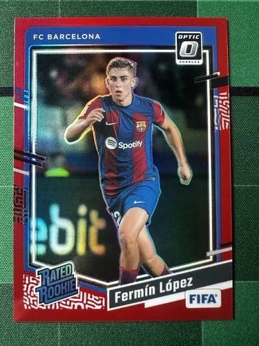 Fermín López 2023 Panini Donruss FIFA Red Prizm /299