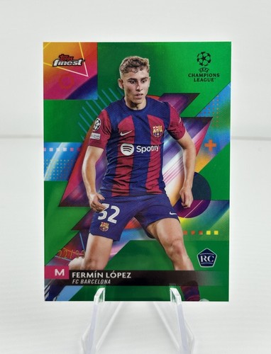Fermín López 2023 Topps Finest Verde /99