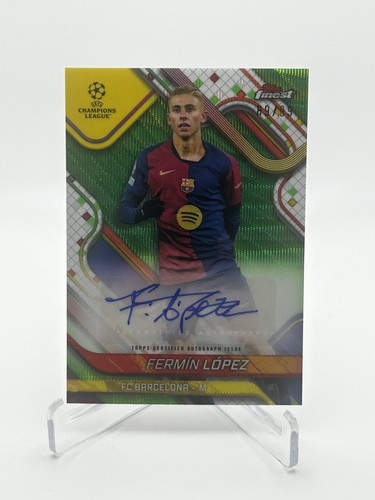Fermín López 2024 Topps Finest Verde Refractor /99