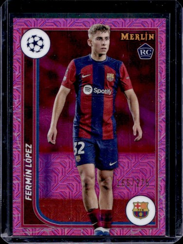 Fermín López 2023 Topps Merlin Chrome Rosa Mojo Refractor /275