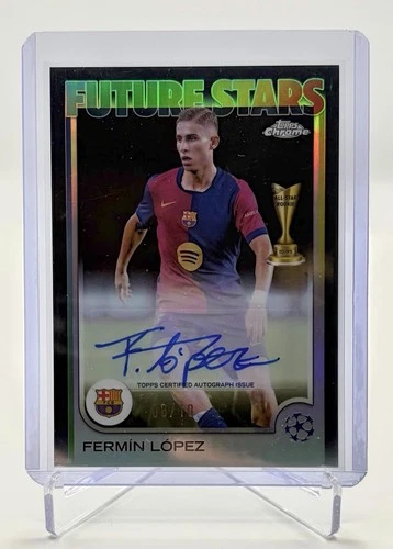 Fermín López 2024 Panini Puntas Cromo Negro /10