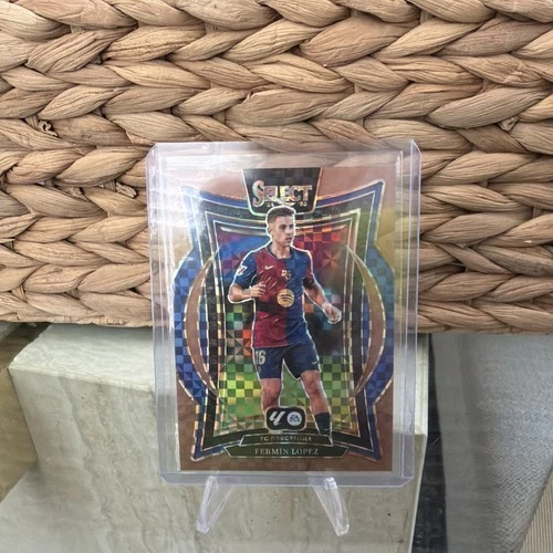 Fermín López 2024 Panini Select Bronze Checker Prizm /59
