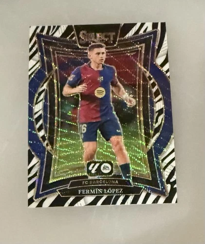 Fermín López 2024 Panini Select Cebra Prizm