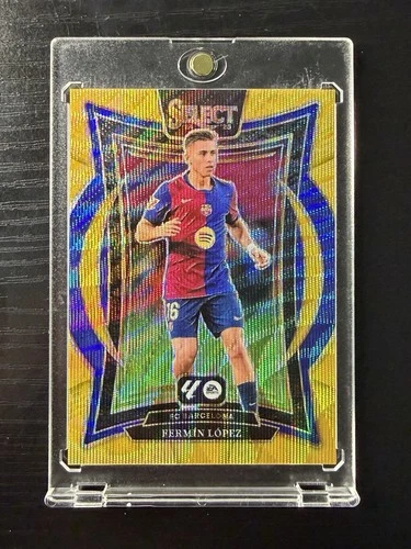 Fermín López 2024 Panini Select Gold Wave /10
