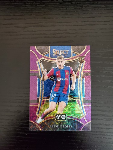 Fermín López 2024 Panini Select La Liga Morado