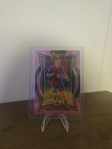 Fermín López 2024 Panini Select La Liga Rosa Mojo Prizm /179