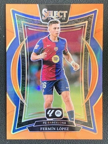 Fermín López 2024 Panini Select Naranja Prizm /49