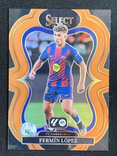 Fermín López 2025 Panini Select Naranja Prizm /75