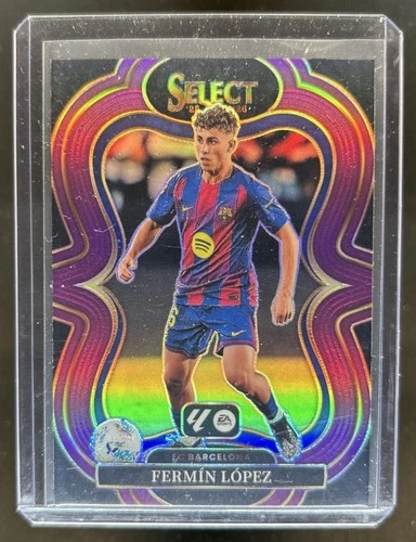 Fermín López 2025 Panini Select Purple Prizm /125