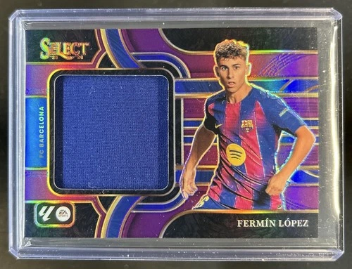Fermín López 2025 Panini Select Purple Prizm /49