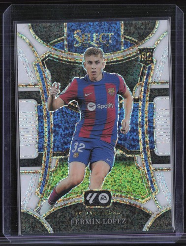 Fermín López 2023 Panini Select White Sparkle