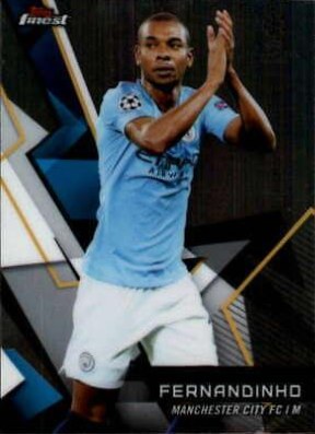 Fernandinho 2018 Topps Finest UEFA 6