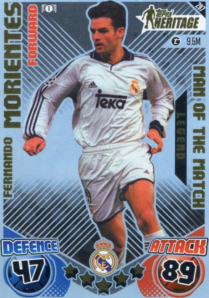 Fernando Morientes 2024 Topps Match Attax UEFA Club Competitions Extra