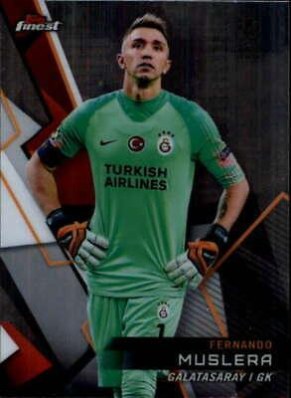 Fernando Muslera 2018 Topps Finest UEFA 31