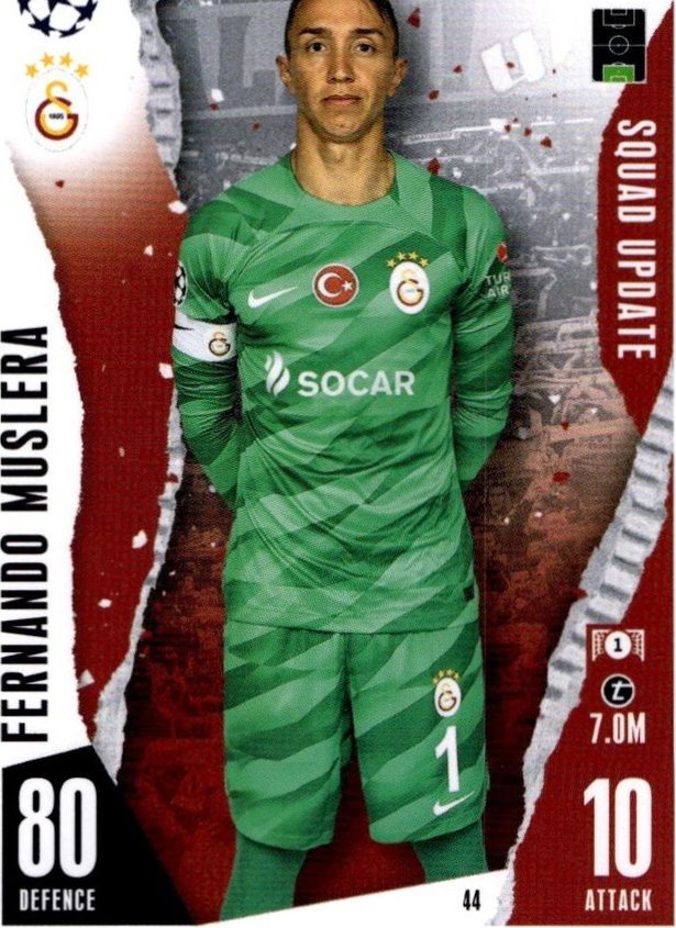 Fernando Muslera 2023 Topps Match Attax UEFA Club Competitions Extra
