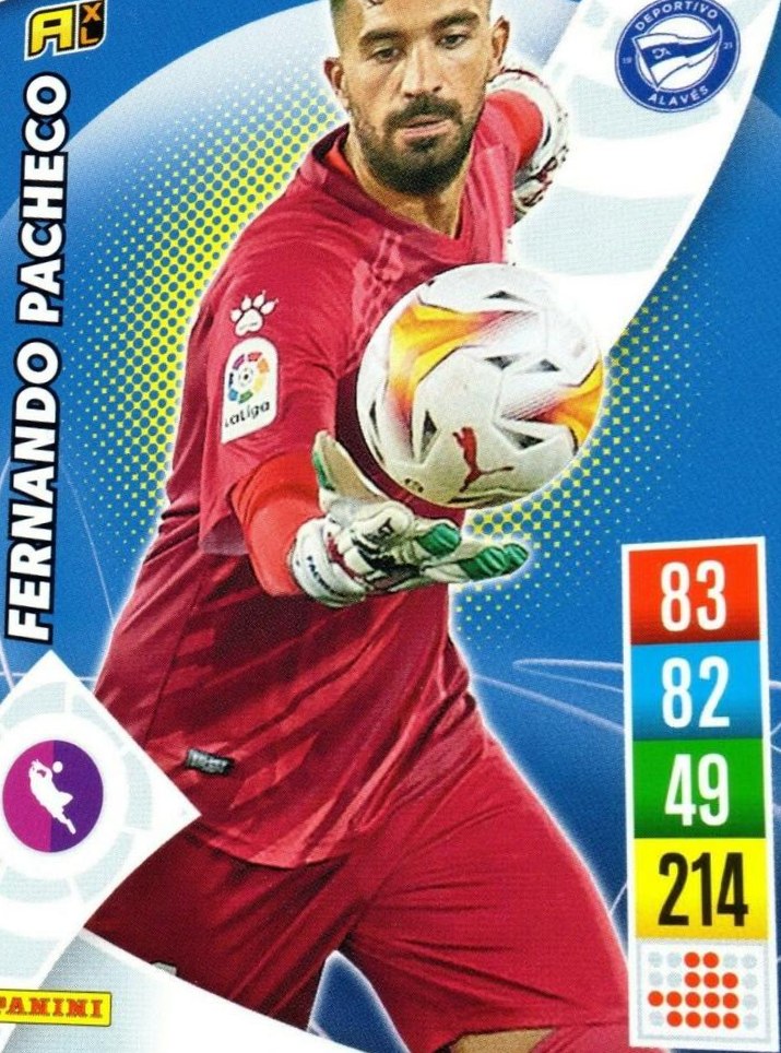 Fernando Pacheco 2021 Panini Adrenalyn XL La Liga