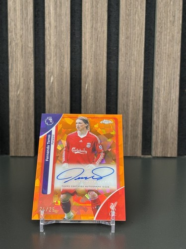 Fernando Torres 2025 Topps Chrome Sapphire /25