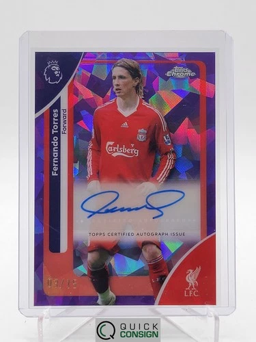 Fernando Torres 2026 Topps Cromo Zaffiro Sapphire /15