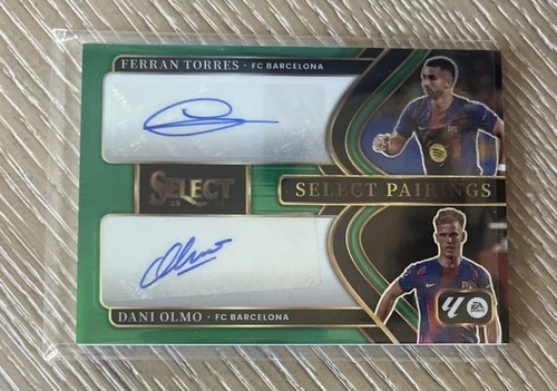 Fernán Lopez & Dani Olmo 2025 Panini Select Green /5