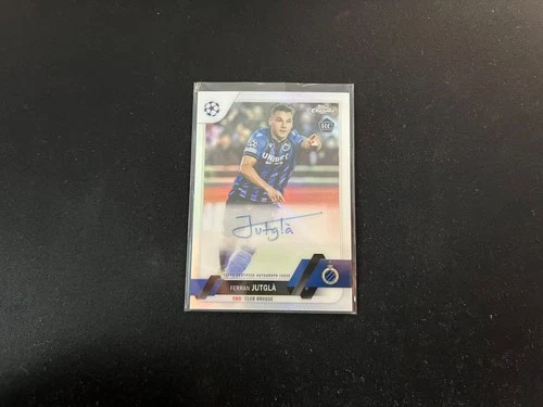 Ferran Jutgla 2022 Topps Chrome UEFA Silver