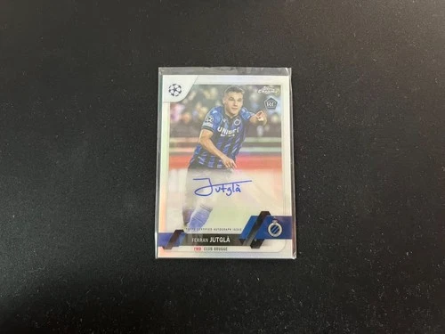 Ferran Jutgla 2022 Topps Chrome UEFA Silver #2