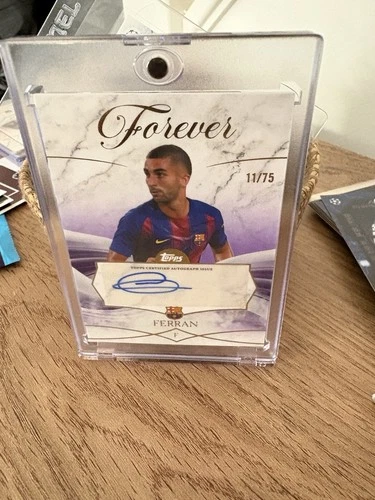 Ferran Torres 2026 Topps Barcelona Forever /75