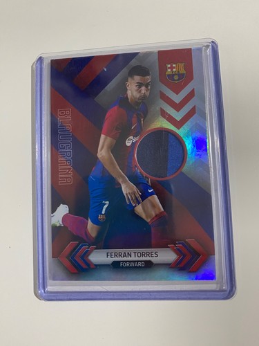 Ferran Torres 2024 Topps Barcelona Team Set