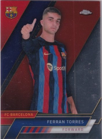 Ferran Torres Topps Chrome 20