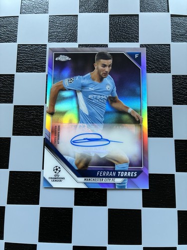 Ferran Torres 2021 Topps Chrome