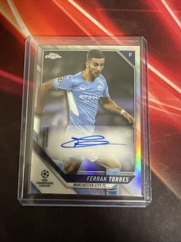 Ferran Torres 2021 Topps Chrome