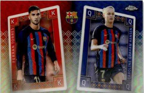 Ferran Torres 2023 Topps Chrome KQ-8
