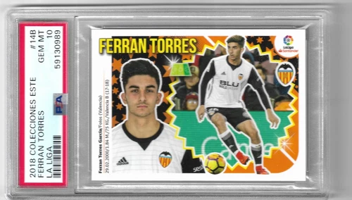 Ferran Torres 2018 Panini Colecciones Este La Liga