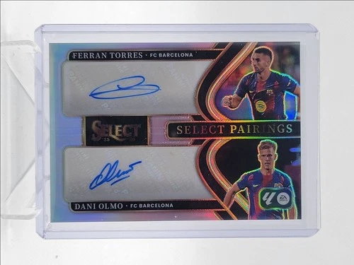 Ferran Torres & Dani Olmo 2025 Panini Select Plata