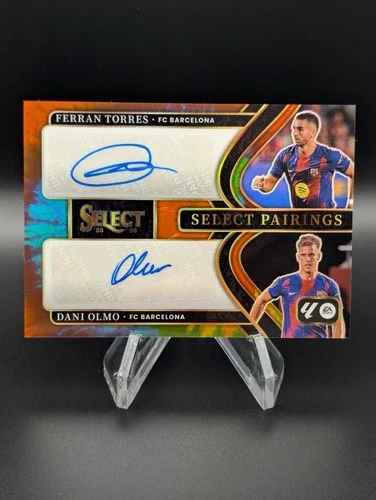 Ferran Torres & Dani Olmo 2025 Panini Select Tie-Dye /25