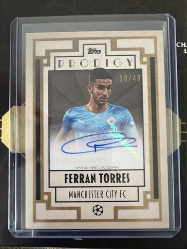 Ferran Torres 2021 Topps Deco /49