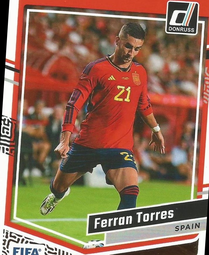 Ferran Torres 2023 Panini Donruss