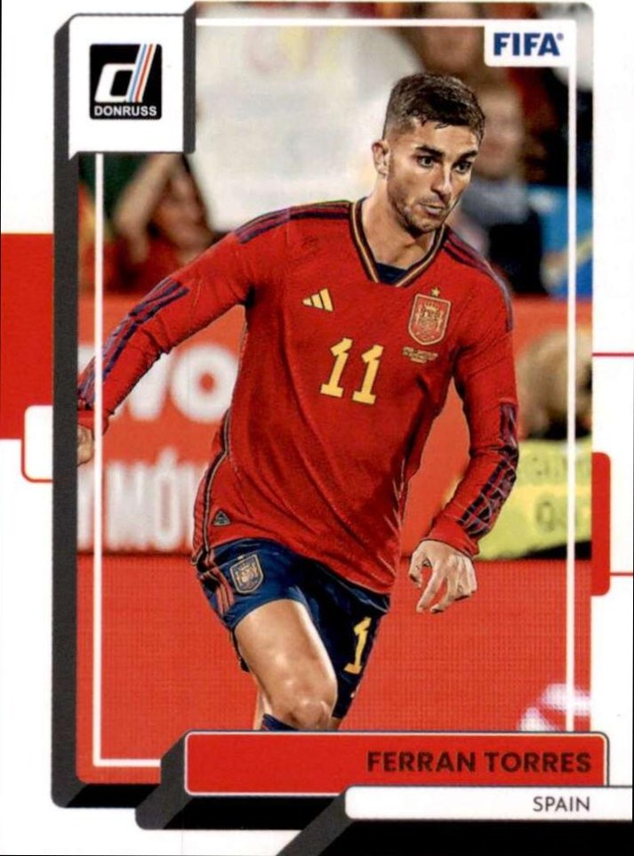 Ferran Torres 2022 Panini Donruss Soccer 117