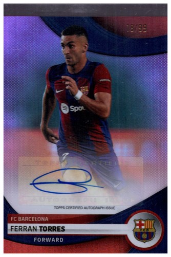 Ferran Torres 2023 Topps FC /99