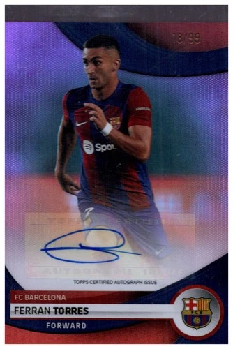 Ferran Torres 2024 Topps FC Barcelona /99